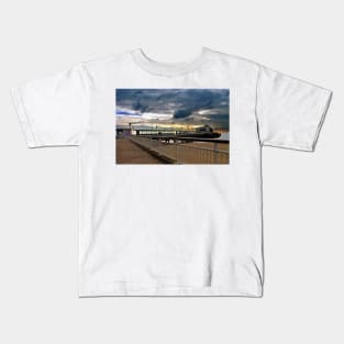 Bournemouth Pier And Beach Dorset Kids T-Shirt